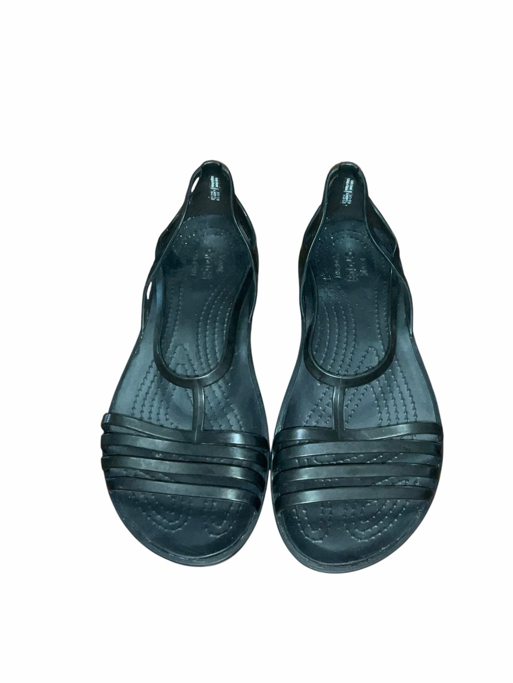 Crocs Isabella Strappy Sandals Women’s Black Lightweight Comfort Shoes